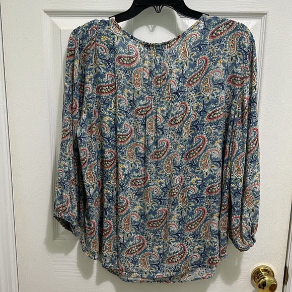 LRL Lauren Jeans Co. Sz XL top - Picture 7 of 9
